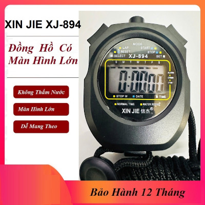 Đồng hồ bấm giâyXIN JIE XJ-894, bấm giờ thể thao 2 láp XIN JIE XJ-894 chính hãng giá Tốt nhất Tienphatsmart