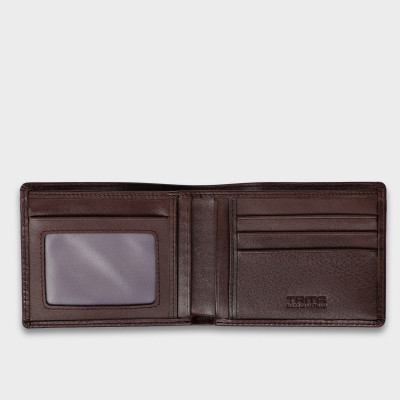 Ví nam da bò Trita ( Thời trang nam dáng ngang - Ví da RVN002 )