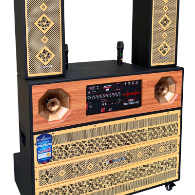 Loa tủ công suất lớn thương hiệu Bossinon G15K6- công suất 2.400w - Hàng chính Hãng