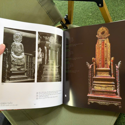 (Bìa vải – in màu) CHÙA THẦY - DI TÍCH QUỐC GIA ĐẶC BIỆT – Nhiều tác giả - Nxb Dân Trí 