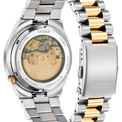 Đồng Hồ Nam Citizen Tsuyosa Dây Thép Không Gỉ Máy Cơ-Automatic NJ0154-80H - Mặt Xám (Sapphire)