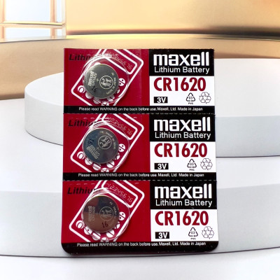 Pin CR1620 Maxell 3V (Viên Lẻ) Hàng Chính Hãng Made in Japan 1 Viên