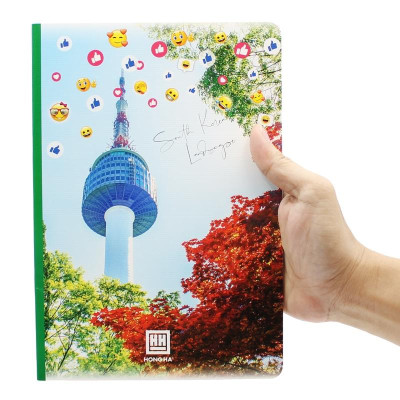 Combo 5 Vở Kẻ Ngang 120 Trang Sao Mai Emotion - Hồng Hà 1687 (Mẫu Màu Giao Ngẫu Nhiên)