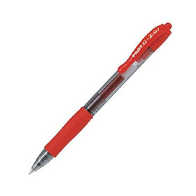 Bút Gel Pilot G-2 BL-G2-7-R - Mực Đỏ