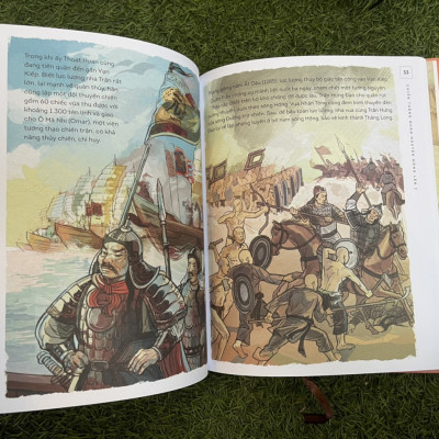 [Bộ LỊCH SỬ VIỆT NAM BẰNG TRANH] - NXB TRẺ - [LSVN bằng tranh: Chiến thắng Quân Nguyên Mông lần 2 ] -