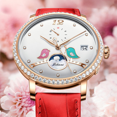 Đồng Hồ Nữ LOBINNI No.2065-4 Chính Hãng Fullbox BH 24T Chịu Nước 50m Kính Chống Xước Dây Thép Không Gỉ 316L (Máy Cơ Tự Động)