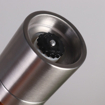 Lọ xay tiêu DandiHome inox 304, thủy tinh Borosilicat cao cấp trong suốt