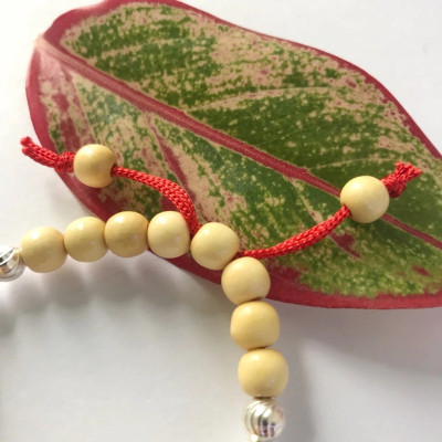 Lắc Tay Lắc Chân Trẻ Em Vòng Dâu Tằm Bạc Hiểu Minh LTE051