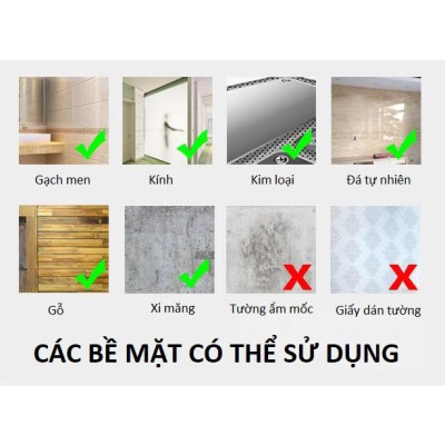 Keo Dán Tường Đa Năng, Keo Gắn Kệ Inox, Hợp Kim, Kim Loại Gắn Với Tường, Keo Chịu Nước, Không Khoan Tường. TakyHome 6010