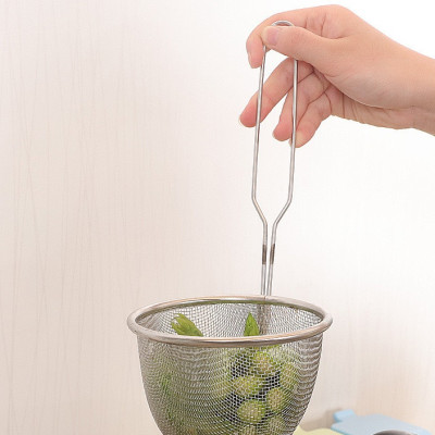 Combo muôi vớt/nhúng Echo Metal φ11,5cm + set 6 cuộn mút cọ rửa xoong nồi - nội địa Nhật Bản