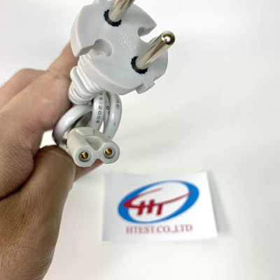 Dây cắm nguồn số 8 Honjianda HJD-BDNS8 220 dài 2m cho laptop và các thiết bị điện tử - Hàng chính hãng