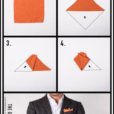 Khăn Cài Túi Áo Vest - Pocket Square - Phụ Kiện Cài Áo đỏ mận trơn