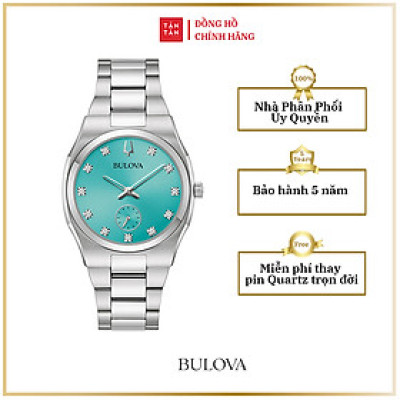 Đồng Hồ Thời Trang Nữ Bulova Surveyor Máy Pin 96P243 34mm