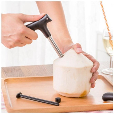 Dụng Cụ Khui Dừa Bằng Inox Tiện Dụng Cho Nhà Bếp