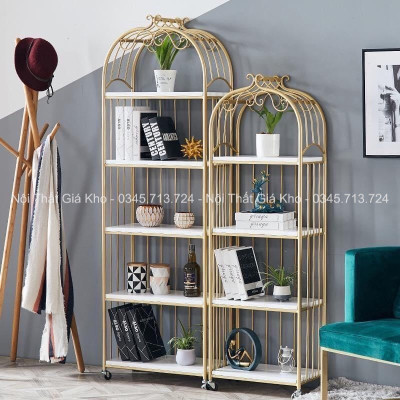 kệ lồng chim 5 tầng