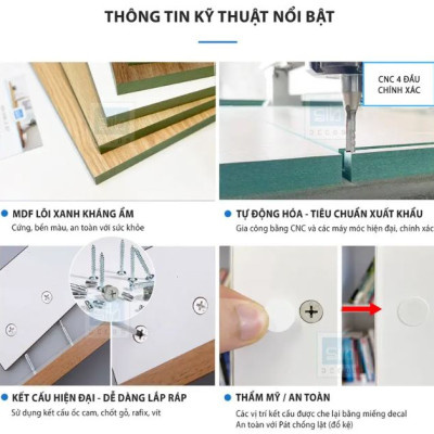 Kệ Sách Treo Tường Pilot Juno Sofa CTKT201 KT 96,8x96,8x22 cm