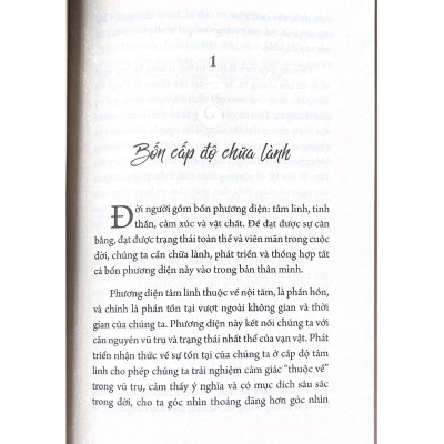 Tủ Sách Tâm Linh Thế Kỷ - Bốn Cấp Độ Chữa Lành - Vanlangbooks