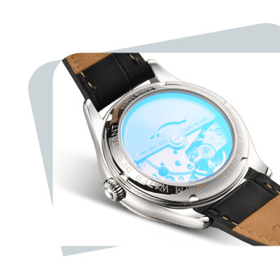 Đồng hồ nữ chính hãng I&W CARNIVAL IW582G-2 Kính sapphire ,chống xước ,Chống nước 30m ,Bảo hành 24 tháng,Máy cơ (Automatic),dây da cao cấp, thiết kế đơn giản dễ đeo