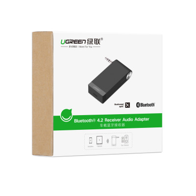 Thiết bị nhận âm thanh Bluetooth Music có hỗ trợ Mic cho Loa, Ô Tô Ugreen 30348 - Hàng chính hãng