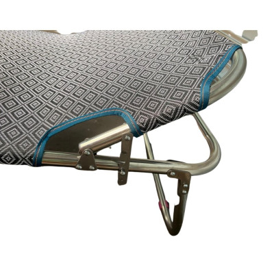 GIƯỜNG XẾP BAN MAI INOX 201 CAO CẤP (Giao màu ngẫu nhiên) 