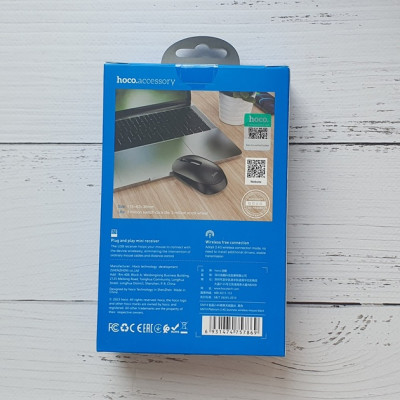 Chuột Không Dây Ho,co GM14 , kết nối USB 2.4G, DPI 1200, thiết kế sang trọng, tiện lợi khi sử dụng - Hàng chính hãng