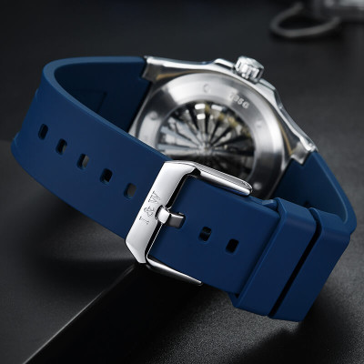 Đồng Hồ Nam I&W Carnival 735G7 Chính Hãng Full Box Chống Nước Kính Chống Xước Dây Silicon Cao Cấp BH 60T (Máy Cơ Tự Động)