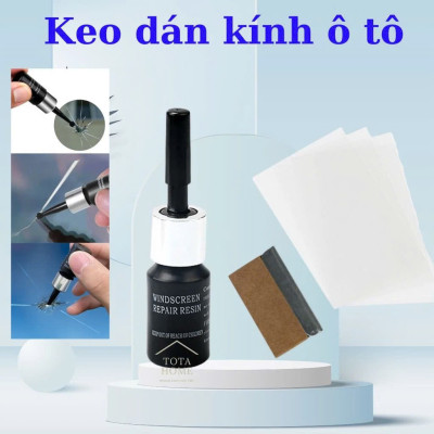 Phục Hồi Vết Rạn Nứt Kính Ô Tô Hiệu Quả Tại Nhà Với Keo Gắn Kính Và Phụ Kiện Chuyên Dụng