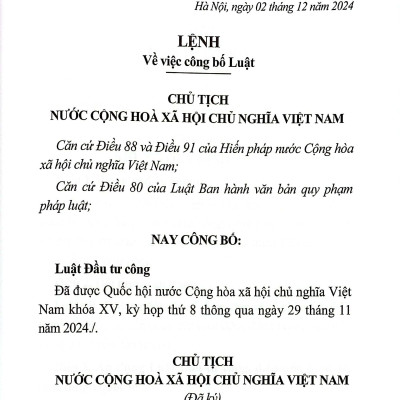 Sách - Luật Đầu Tư Công