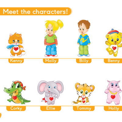 Bộ sản phẩm Tiếng Anh Happy Hearts 3 - Student