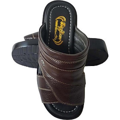 Dép Nam BIGGBEN Da Bò Thật Cao Cấp DN132