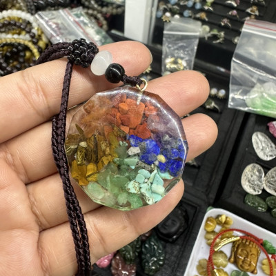 Mặt Dây Chuyền Orgonite, Vòng Cổ Trang Sức Thiền Năng Lượng