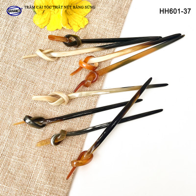 Trâm Cài Tóc Bằng Sừng Đầu Trâm Thắt Nút Kiểu Dáng Lạ Độc Đáo Tỉ Mỉ (HH601-37)