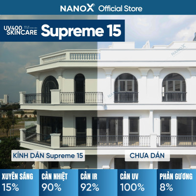 Phim cách nhiệt dán kính chống nắng & chống chói NanoX