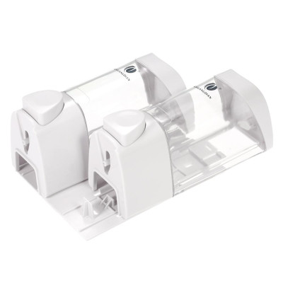 Hộp đựng xà phòng 2 ngăn treo tường CHUANGDIAN 300ml Hộp đựng Dầu gội Sữa tắm