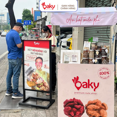 Hạt Dẻ Cười Rang Muối Oaky 250g – Nhập Khẩu Mỹ, Giàu Dinh Dưỡng, Vị Mặn Vừa Ăn