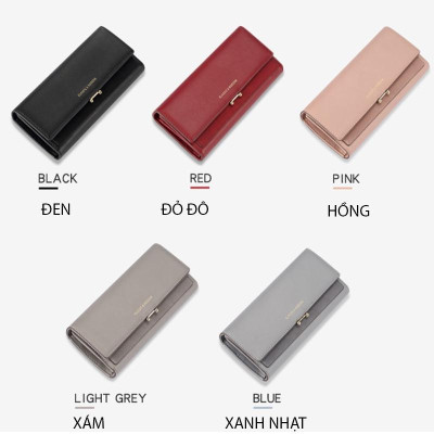 Ví Nữ Dài Cầm Tay Chính Hãng TAILIAN Dáng Basic Sang Trọng Thanh Lịch Da Cao Cấp Nhiều Ngăn Tiện Dụng TL07