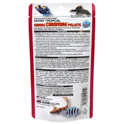 Thức ăn Pleco Hikari - Thức ăn chuyên dụng cho cá tầng đáy - Pleco - Cá săn mồi - Cám Hikari - cám Nhật - shopleo