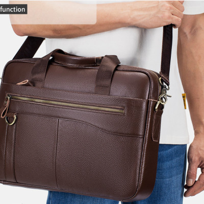 Túi xách nam công sở 100% da bò thật cao cấp phong cách mới