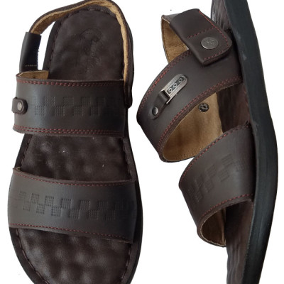 GIày Sandal Nam Da Bò BIGGBEN Cao Cấp SD116