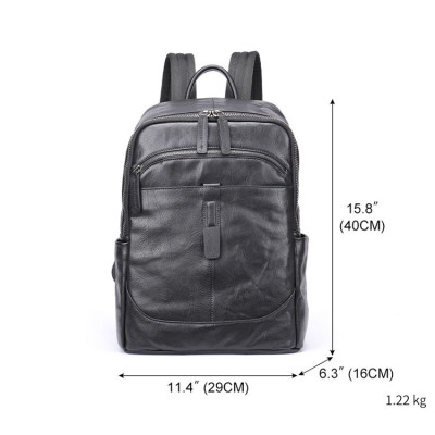 Balo nam da bò BHM9197 Ba lô laptop 14inch