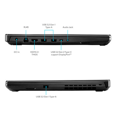 Laptop Asus TUF Gaming A15 FA506NCR-HN097W (R7 7435HS/ 16GB/ 512GB SSD/ RTX 3050 4GB/ 15.6 inch FHD/ 144Hz/ Win11/ Black) - HÀNG CHÍNH HÃNG