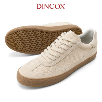 Giày Sneaker Vải Canvas Nam DC35 Beige Dincox Shoes