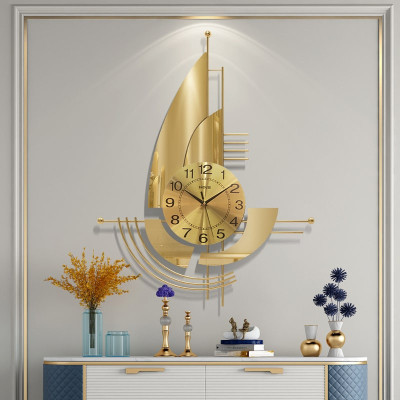 Đồng hồ treo tường A209 Shouse trang trí nghệ thuật kim trôi không gây tiếng động hiện đại sang trọng phòng khách