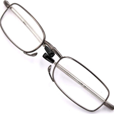 Kính lão gọng xếp 868 màu xám 1 độ_nữ