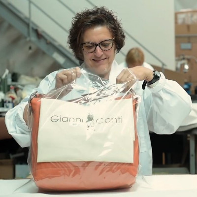 Cặp Laptop Da Nam Gianni Conti Italy 581263DBR