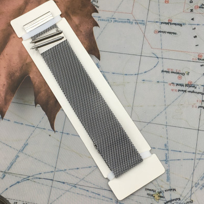 Dây đồng hồ nibosi lưới thép khoá nam châm hít