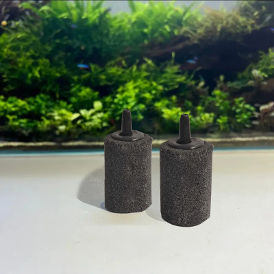Bộ 10 Sủi oxy to, đá sủi oxy, quả sủi oxy Loại tốt, Cỡ trung đường kính 2.5cm, cao 5.3cm, nặng 60gr dùng cho Máy sủi oxy, Máy sục khí - Tăng lượng khí oxy bể cá - Giúp cá lớn nhanh, phát triển mạnh
