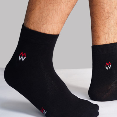 Combo 3 đôi tất nam vớ nam Cổ Dài Cao Cấp MRM FASHION (Đen)