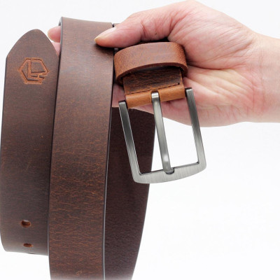 Thắt lưng nam da bò Anh Thơ Leather - S4k01