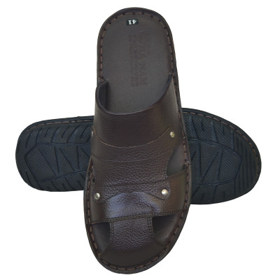 Dép Bít Mũi Nam HÀ NAM Da Bò Thật Cao Cấp GSB2087